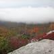 It was a cloudy day but the Fall colors were still there.