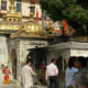 Repousse technique on the roof of Jawalamukhi temple at Kangra