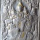 Lord Siva's family,on the entrance door of Bhimakalui temple at Sarahan in Shinla - the Repousse technique