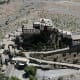 A birds eye view of Kye monastery in Spiti valley. It is one of the most famous monasteries in Lahaul and Spiti.