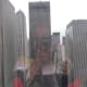 A view of towering buildings from my room at Crowne Plaza in New York's Times Square.