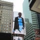 We strolled through Times Square as beautiful videos were presented of top models on various screens in the midst of the tall buildings. These videos are captivating.