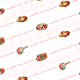 Victorian Mother's Day scrapbook paper -- white background with scrollwork