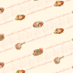 Free Victorian Mother's Day scrapbooking paper -- peach background with scroll work