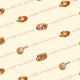 Free Victorian Mother's Day scrapbook paper -- peach background