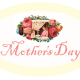 Free yellow Mother's Day scrapbook embellishment "Mother's Day"