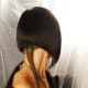 inverted bob haircut back view