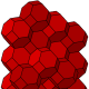 Bitruncated cubic honeycomb