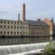 A working river: the Motala River at Norkopping, 2005. Image courtesy Bronks & Wikimedia Commons.