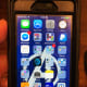 You're device will load to the home screen that's present in the backup you restored your iPhone or iPad from.