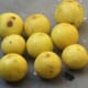 Sengai Podhuvan photographed these lemons in Chennai, Tamil Nadu, India on January 19, 2012. The Indian lemon is more sour and more juicy than the Western lemon.