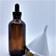 8 ounce dropper bottle and funnel