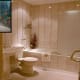 light pink elegant bathroom