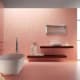 pink ultra modern bathroom design ideas