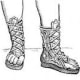 Cothurnus Sandal