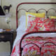 Red and Pink Bedroom