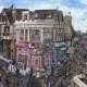 This is a brilliant picture of Diagon Alley and could be taken directly from J K Rowling's brain - you can just feel the atmosphere oozing out of the picture.