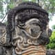 One of the many weird and wonderful yet grotesque statues to be seen in the park