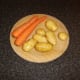 New potatoes and carrots go very well in beef soup