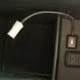 The Honda Civic's built-in iPod adapter is located at the bottom of the console.