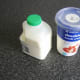Milk and double/heavy cream