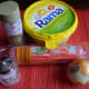 Margarine, Pepper, Salt, Raw Mince Pork, Onion