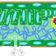 Leaf anatomy. Legend: 1) cuticle 2) upper epidermis 3) palisade mesophyll 4) spongy mesophyll 5) lower epidermis 6) stoma 7) guard cells 8) xylem 9) phloem 10) vascular bundle