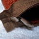 BTW, this zipper is recycled from an old bag. I stitched the ends many times because it will receive a lot of stress.