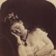 "Sleeping" woman