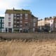 Perfect restoration in front of the threatened shops and flats (Castle Street to the right)