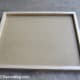 Step 1. Measure and cut frame pieces to fit around the outside of each MDF piece. Dry fit the frame pieces. If gaps between the frame and MDF are evident, measure and cut smaller trim to fit inside the frame pieces, atop the MDF itself. Once all f