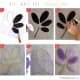 Directions for yarn art project - 1. Cut out pattern. 2. Put a piece of double-stick tape on the back of each pattern piece. 3. Position the pattern on the substrate of your choice. 4. Use hammer to nail in small nails, following the pattern. 5. Remo