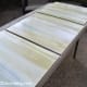 Step 5: Slightly separate the MDF boards and allow them to dry completely. Once dry, push the MDF boards back together for the final paint application.