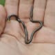Leptotyphlops snakes are non-venomous, tiny and blind. They spend their lives underground where they feed on ant larvae.