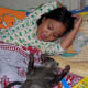 My two babies. Our daughter and Bindi!