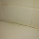 Although we only use our bathtub once or twice a year, I'll be replacing this caulk so water can't seep into the walls and cause wood rot in the wall joists.