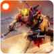 DOTA 2 Bounty Hunter in the sand.