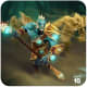 DOTA 2 Phantom Lancer dashing.