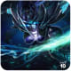 DOTA 2 Phantom Assassin slashing.