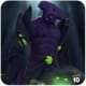 DOTA 2 Faceless Void in the dark.