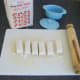 Pastry is cut in to portions for mini pasties