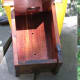 It took all of 3 minutes to make this bird house spiffy clean and ready to re-hang.