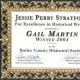 One of my mother's writing awards.