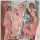 Les Demoiselles d'Avignon / The Young Ladies of Avignon — originally called The Brothel of Avignon (1907)