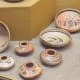 Examples of traditional Hopi pottery.