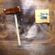 Dowel epoxied in drill holes -