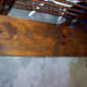Bottom shelf cut to fit -