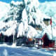 The Snow Covered Temple Complex at Bharmour