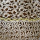 The side seam highlighted in yellow - it's almost invisible