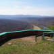 The overlook that is above the Potomac River.